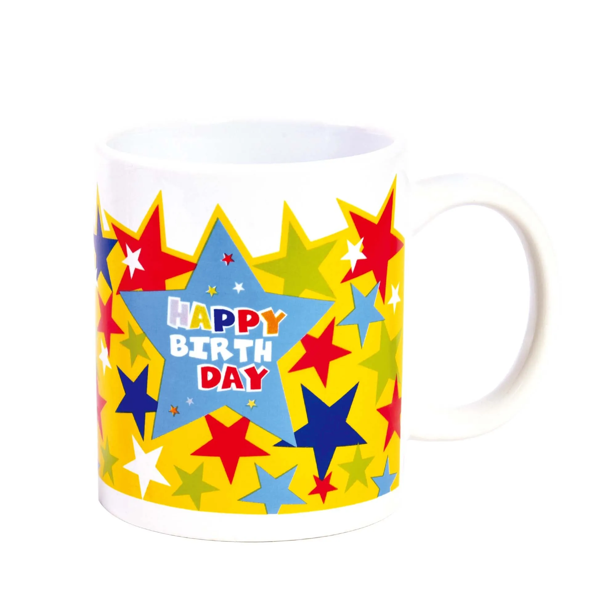 11Oz Happy Birthday Mug In Box, 3 Designs