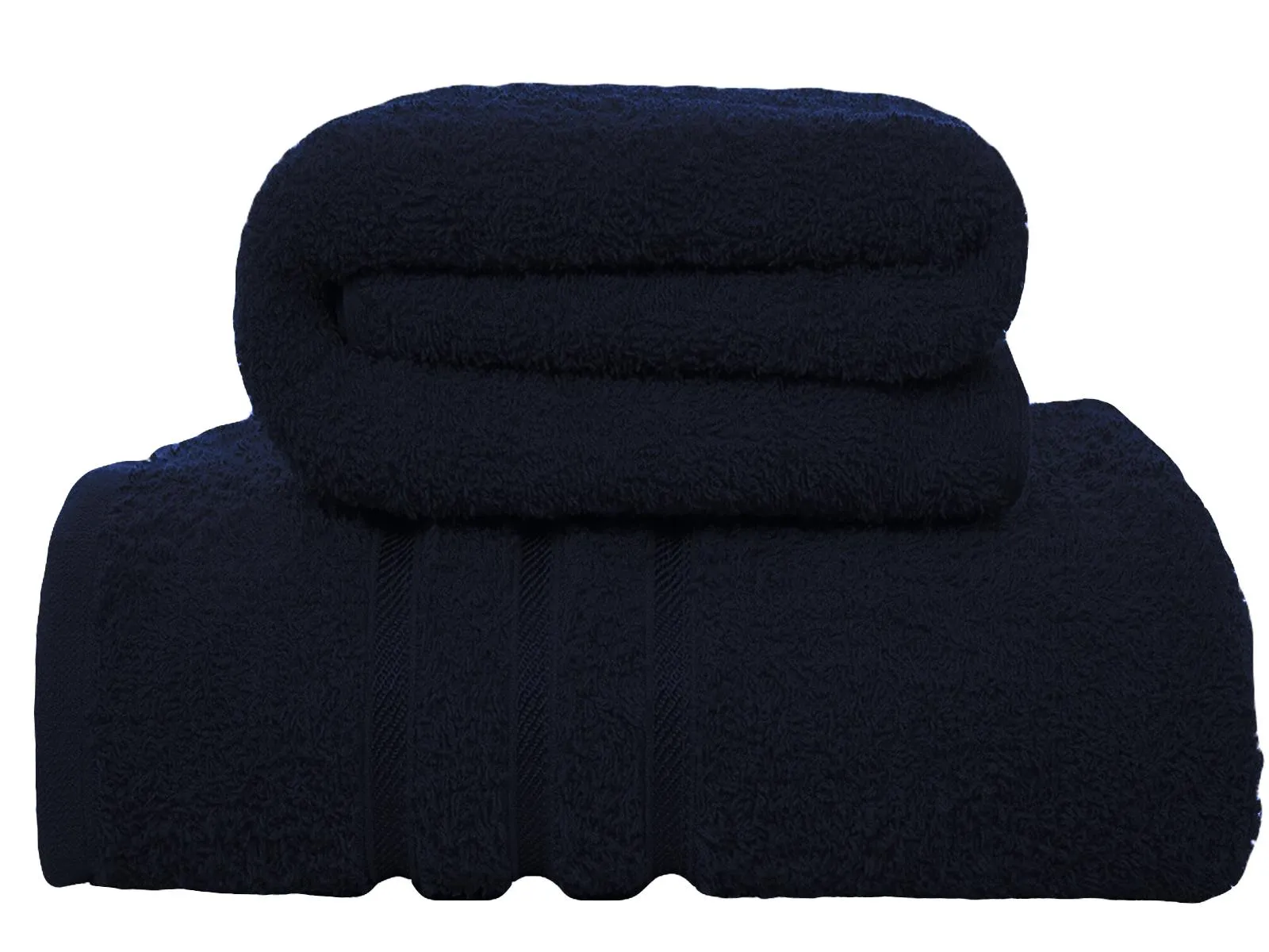 2 Pack Egyptian Cotton Bathroom Towels Set