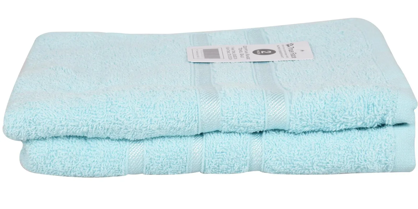 2 Pack Egyptian Cotton Bathroom Towels Set