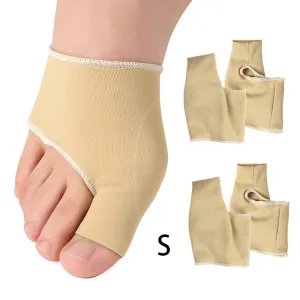 4Pcs/2Pair Gel Bunion Corrector Big Toe Protector Pain Relief Hallux Valgus Bunions Splint Pads Foot Cushion Brace Sleeve