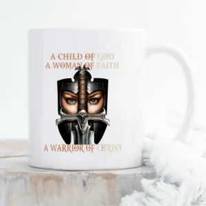 A Child Of God A Woman Of Faith Mug - Christian Coffee Mugs - Bible Verse Mugs - Scripture Mugs - Religious Faith Gift - Gift For Christian - Ciaocustom