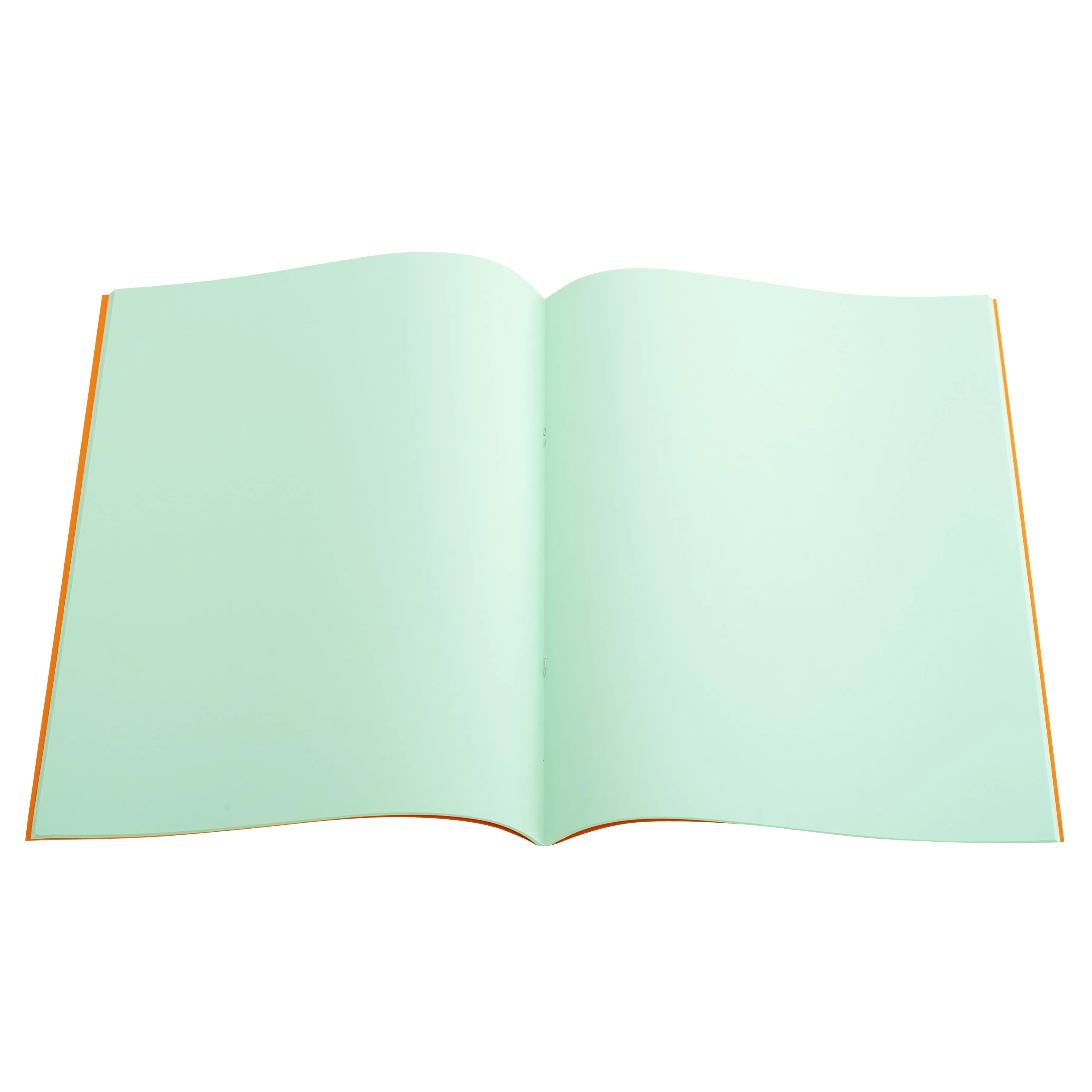 A4 - Plain Tinted Paper - Exercise Books (Orange Cover)