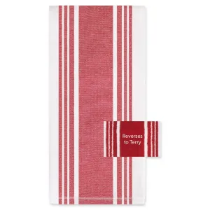 All-Clad Striped Dual Kitchen Towel – Chili