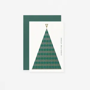 All Is Calm Tree Holiday Card