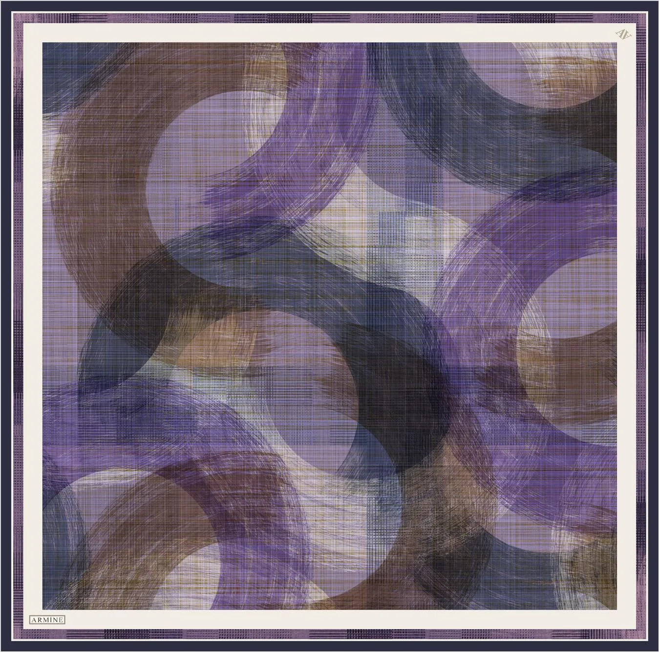 Armine Leighton Pattern Silk Scarf No. 33