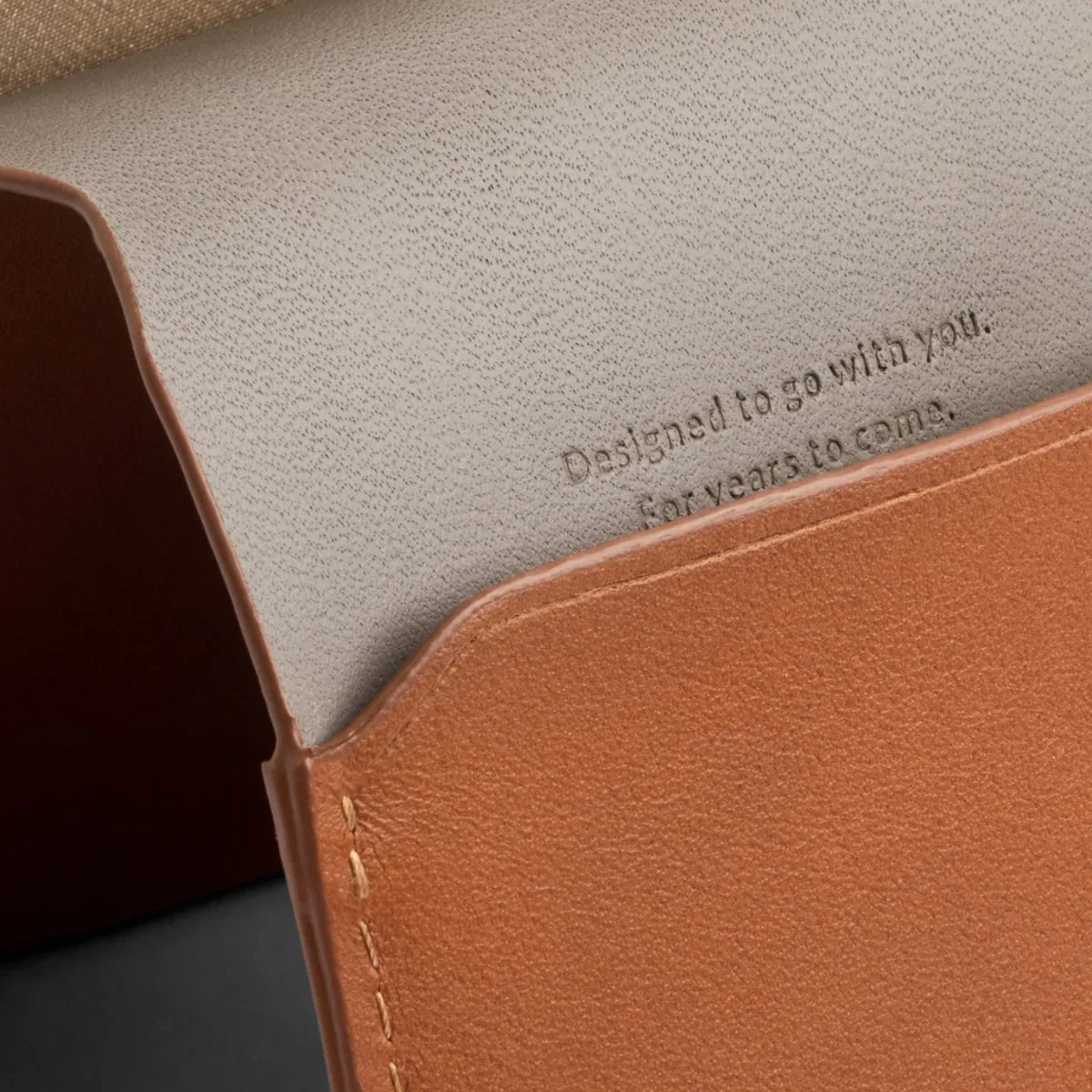 Bellroy Passport Cover in Caramel