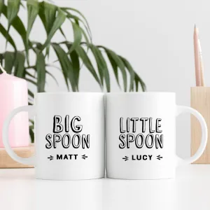 Big Spoon Little Spoon Mug Set