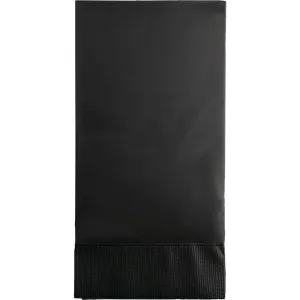 Bulk Black Velvet 3 Ply Guest Towels (192 per Case)