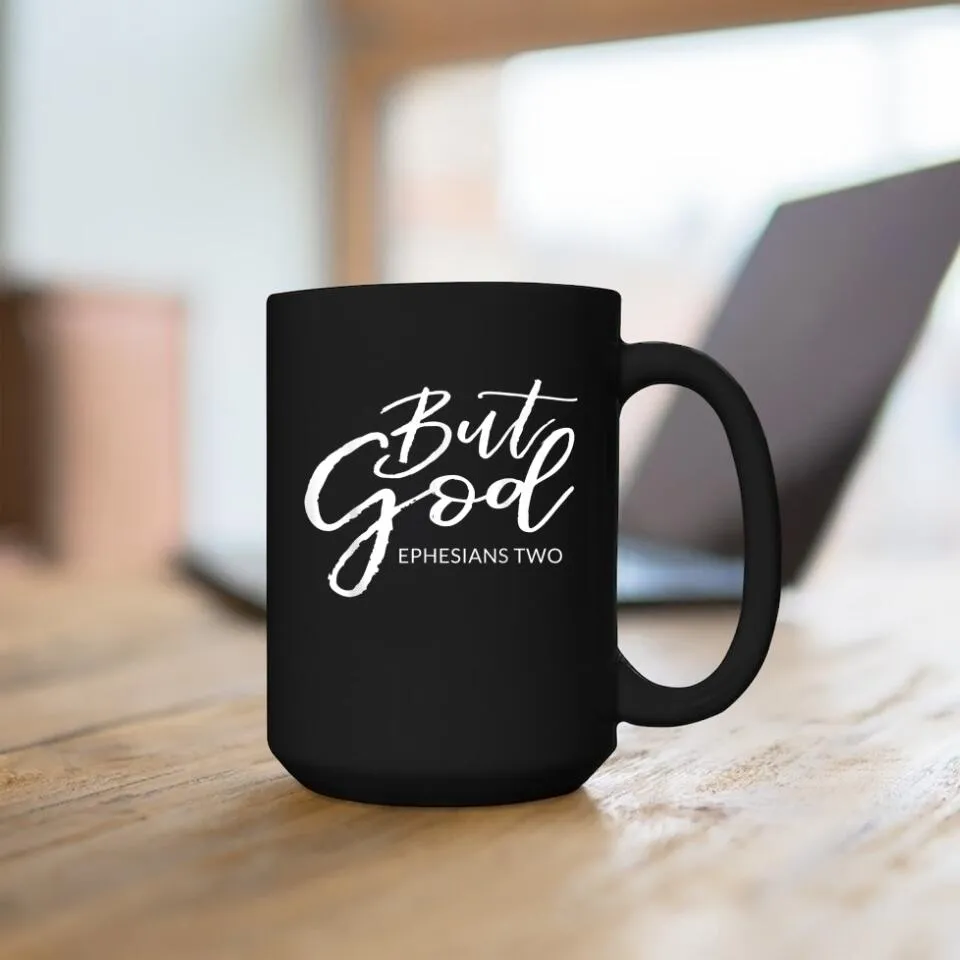 But God 1 - Christian Coffee Mugs - Bible Verse Mugs - Scripture Mugs - Religious Faith Gift - Ciaocustom