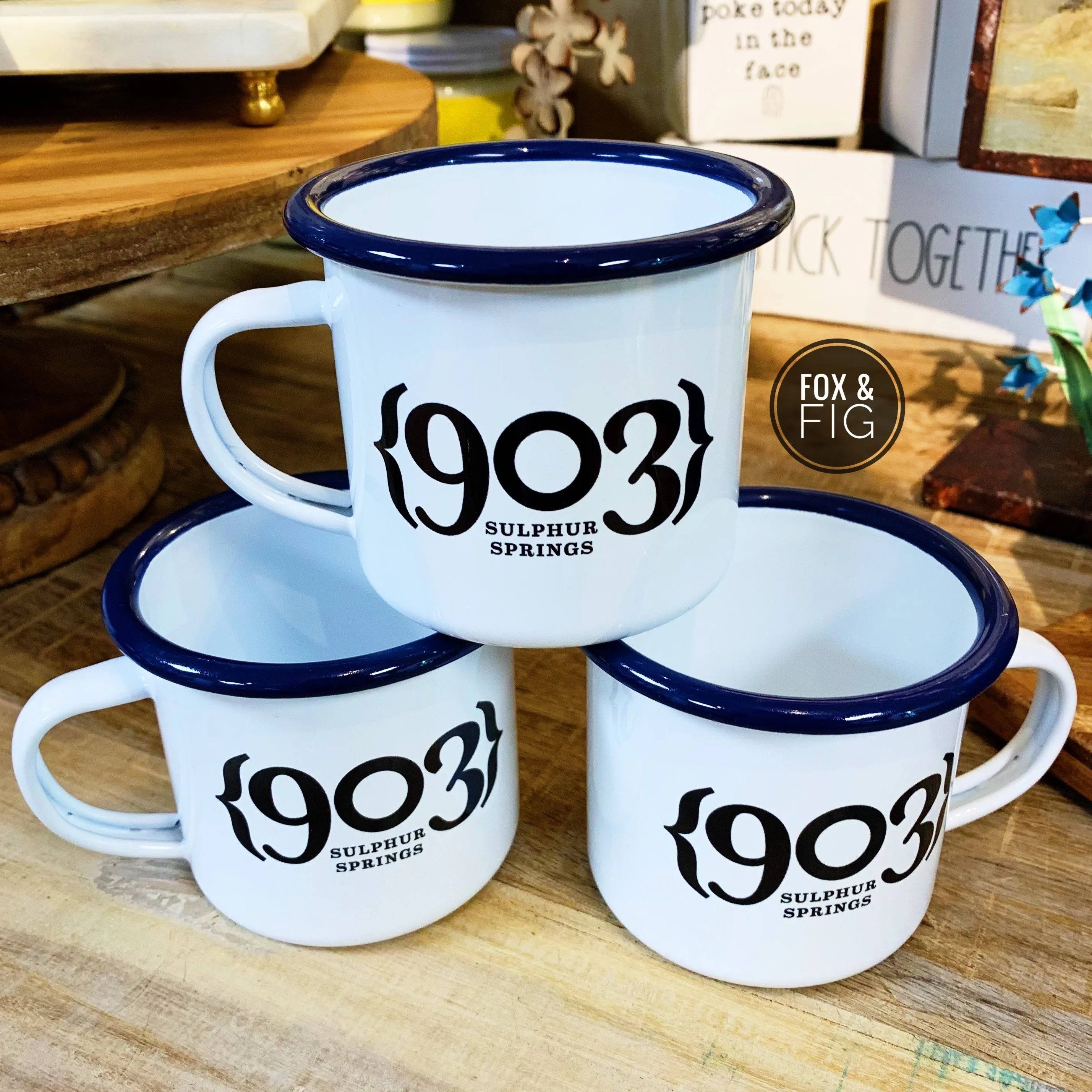 Custom Enamelware and Ceramic Mugs