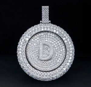 Custom Iced out Medallion Pendant