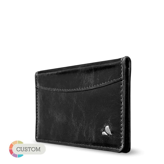 Customizable ID & Cards Holder - Carry your ID and credit cards in premium leather