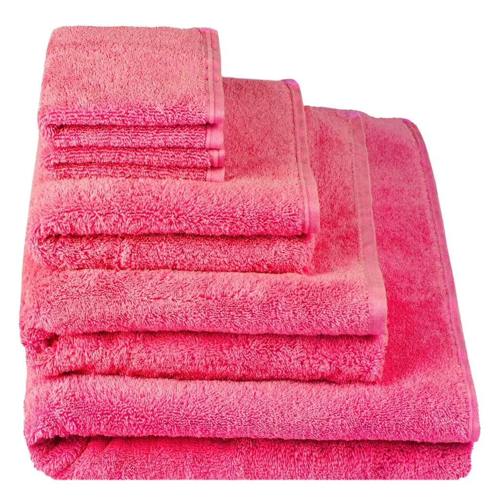 Designers Guild Loweswater Fuchsia Towels