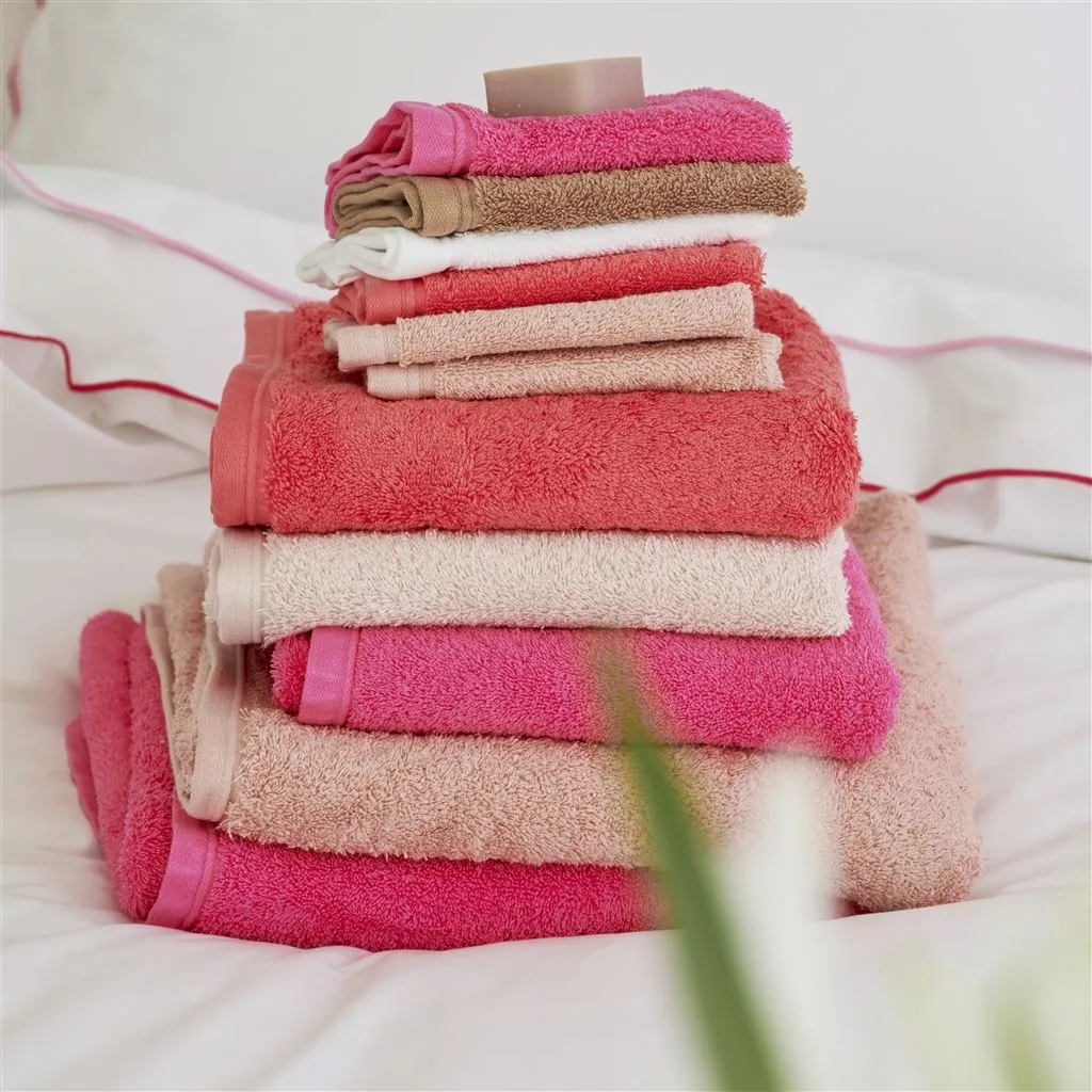 Designers Guild Loweswater Fuchsia Towels