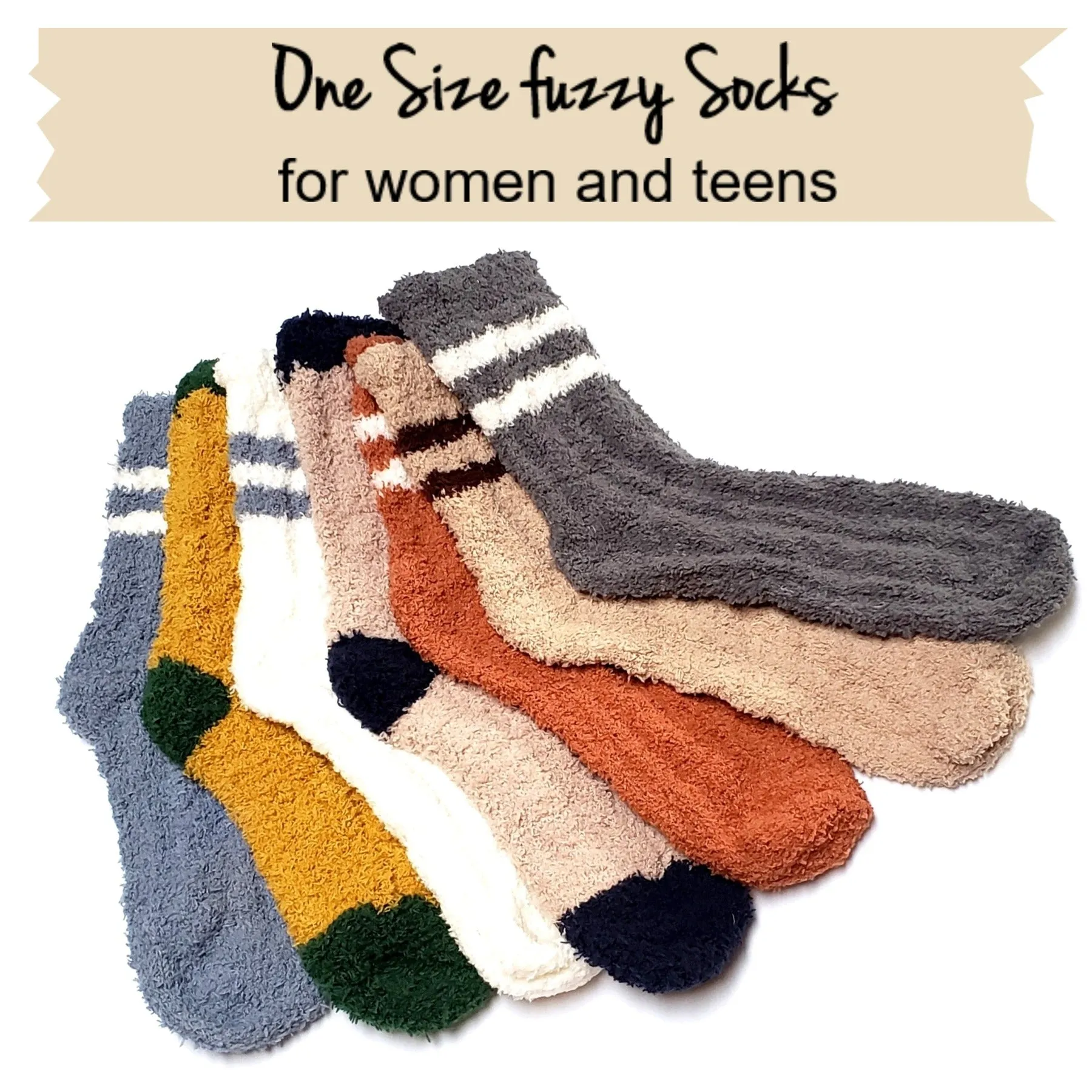 Fall cozy socks gift box