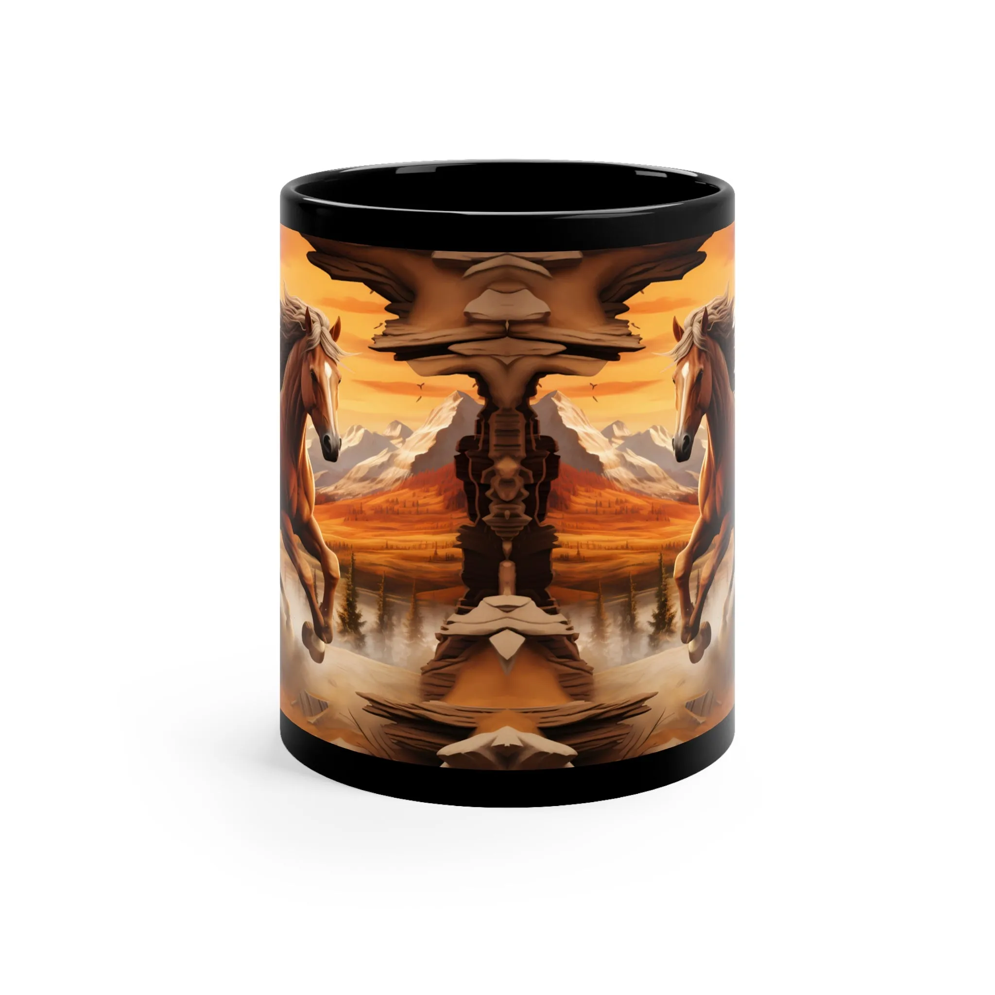 GALLOPING IN THE SUN HORSE MUG - MUGSCITY - Free Shipping