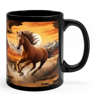 GALLOPING IN THE SUN HORSE MUG - MUGSCITY - Free Shipping