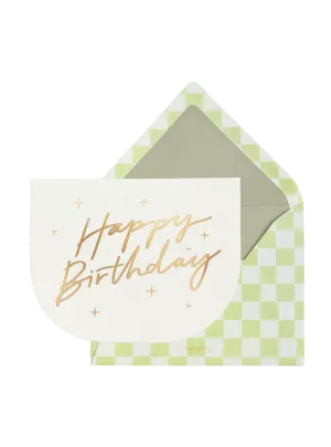 Happy Birthday Celebration Card