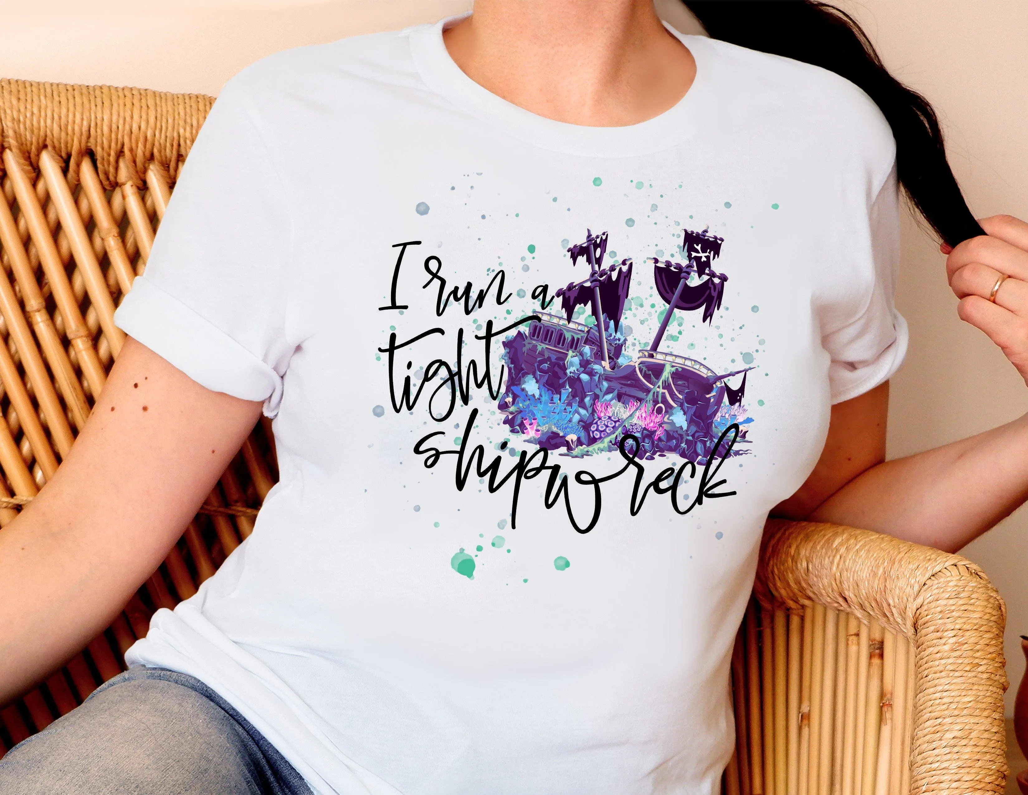 I run a tight shipwreck | tshirt