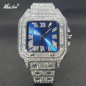 Ice Out Diamond Square Watch