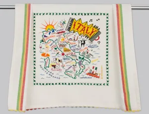 ITALY DISH TOWEL BY CATSTUDIO