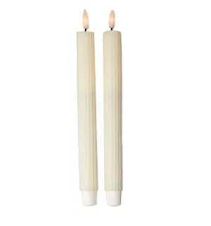 Ivory Flameless Candles by TAG