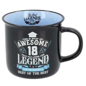 Joe Davies 18th Birthday Living Legend Mug