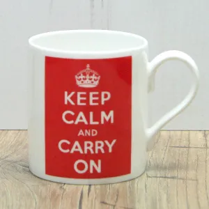 Keep Calm Carry On Gift Mug