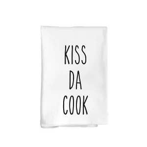 *Kiss da Cook Flour Sack Kitchen Towel