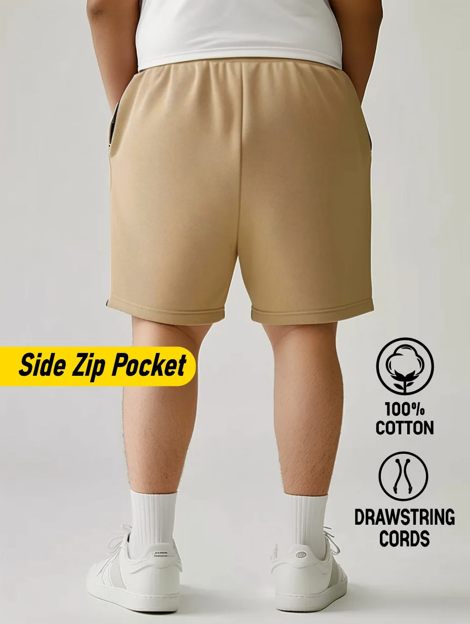 LA Los Angeles Cotton Plus Size Shorts