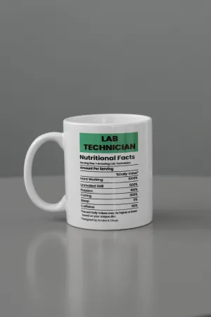 Lab Technician Ceramic Coffee Mug