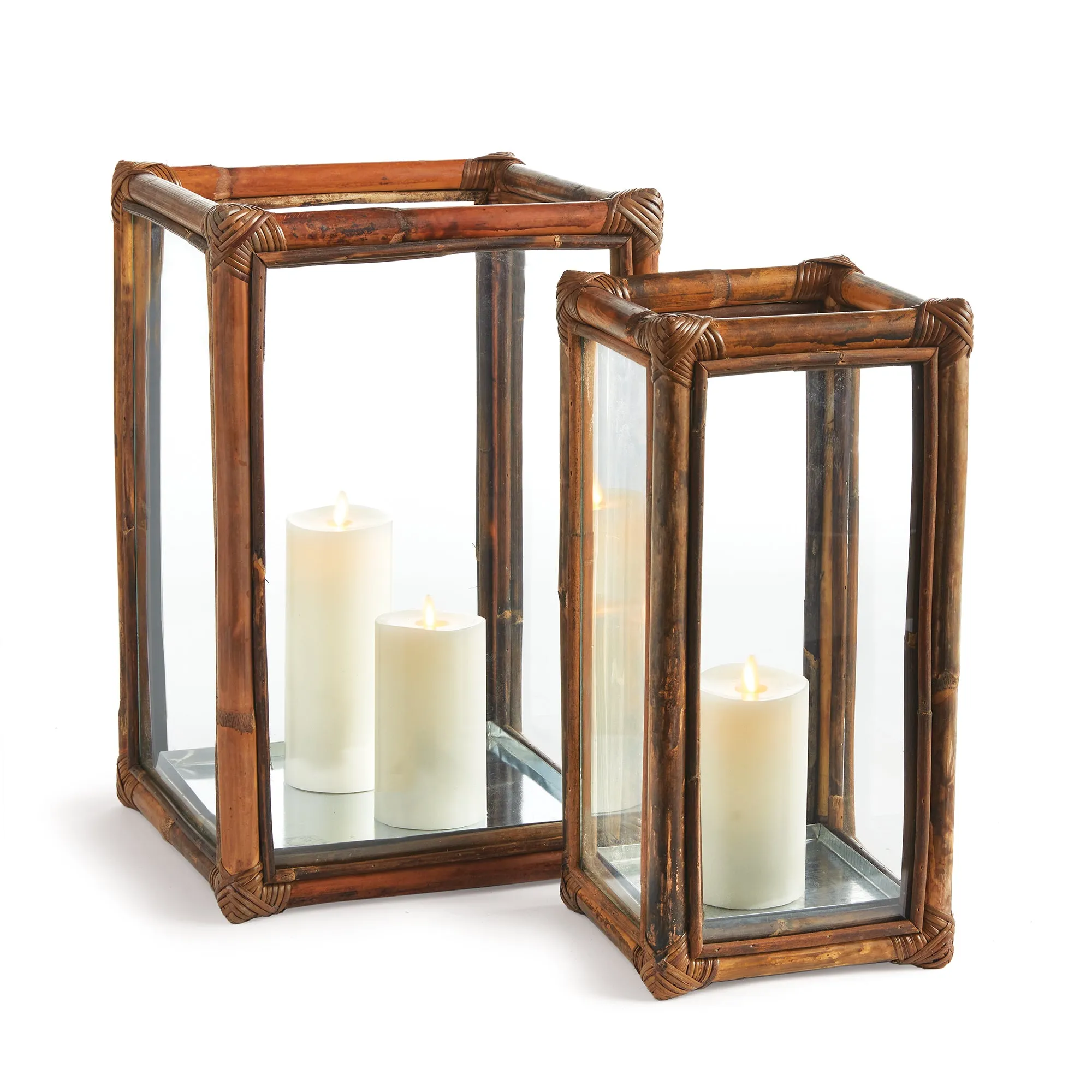 LEWIS HURRICANES, SET OF 2 BY NAPA HOME & GARDEN