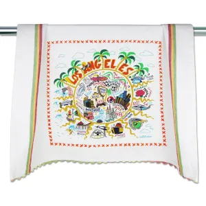 LOS ANGELES DISH TOWEL BY CATSTUDIO