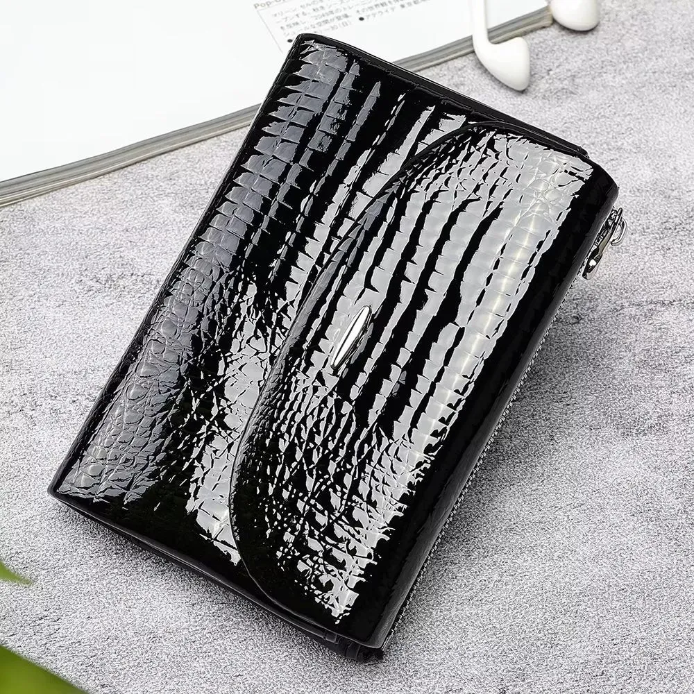 Luxury CrocLeather Short Wallets