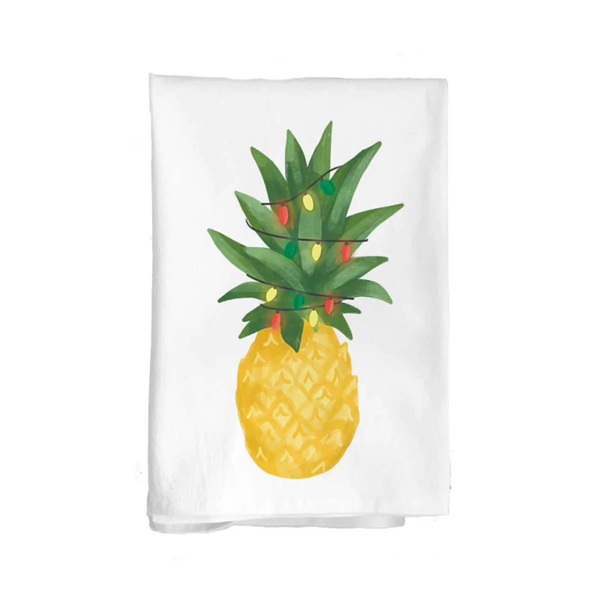 Mele Pineapple Flour Sack Kitchen Towel