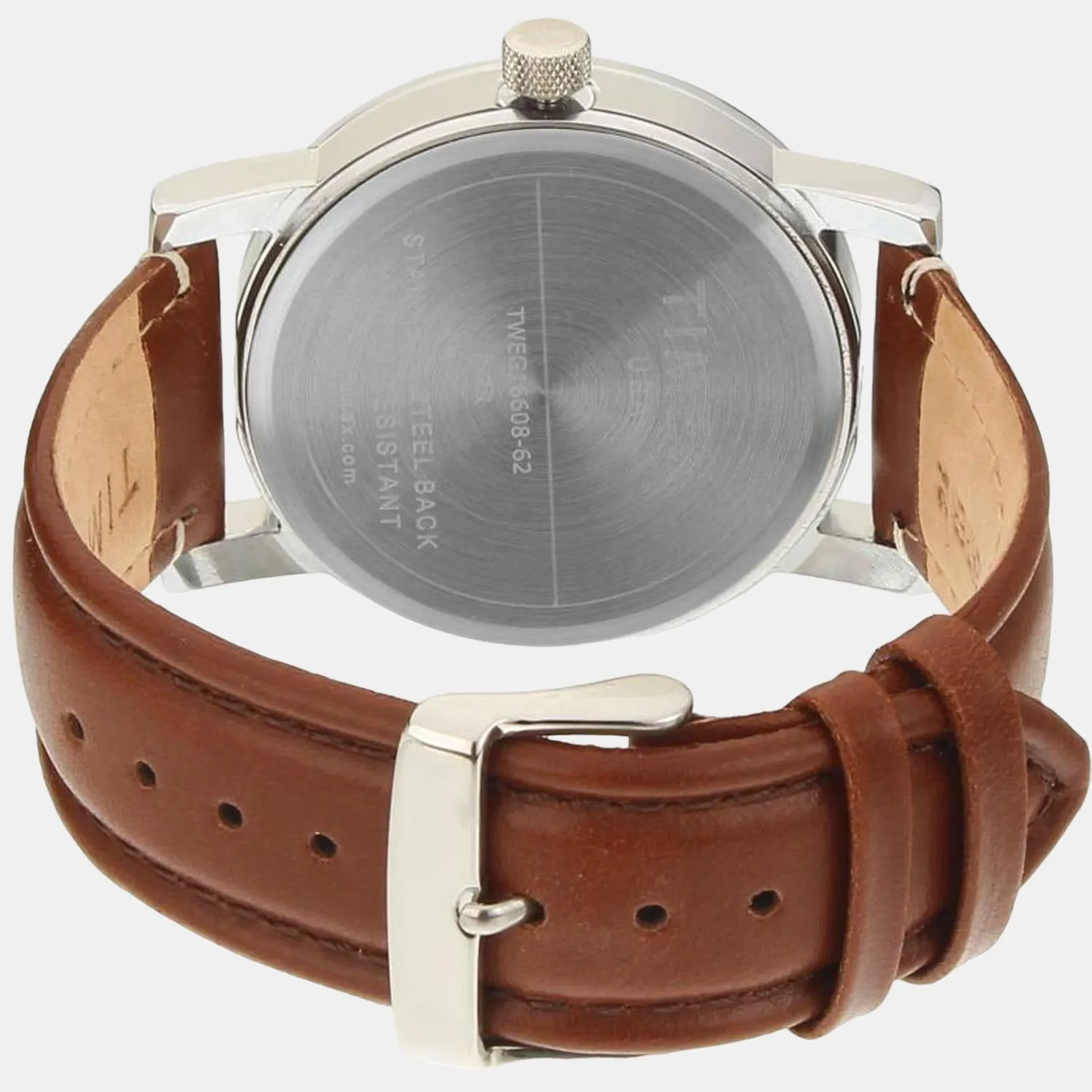 Men Beige Analog Leather Watch TWEG16608