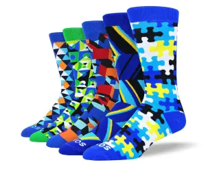 Men's Creative Fun Socks Bundle