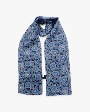 Men's Silk Paisley Scarf - The DeZon