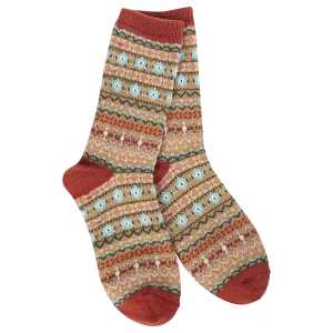 Nordic Brown Socks