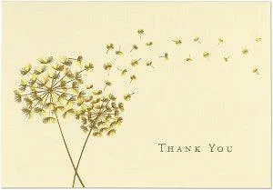 Note Card - Dandelion Wish