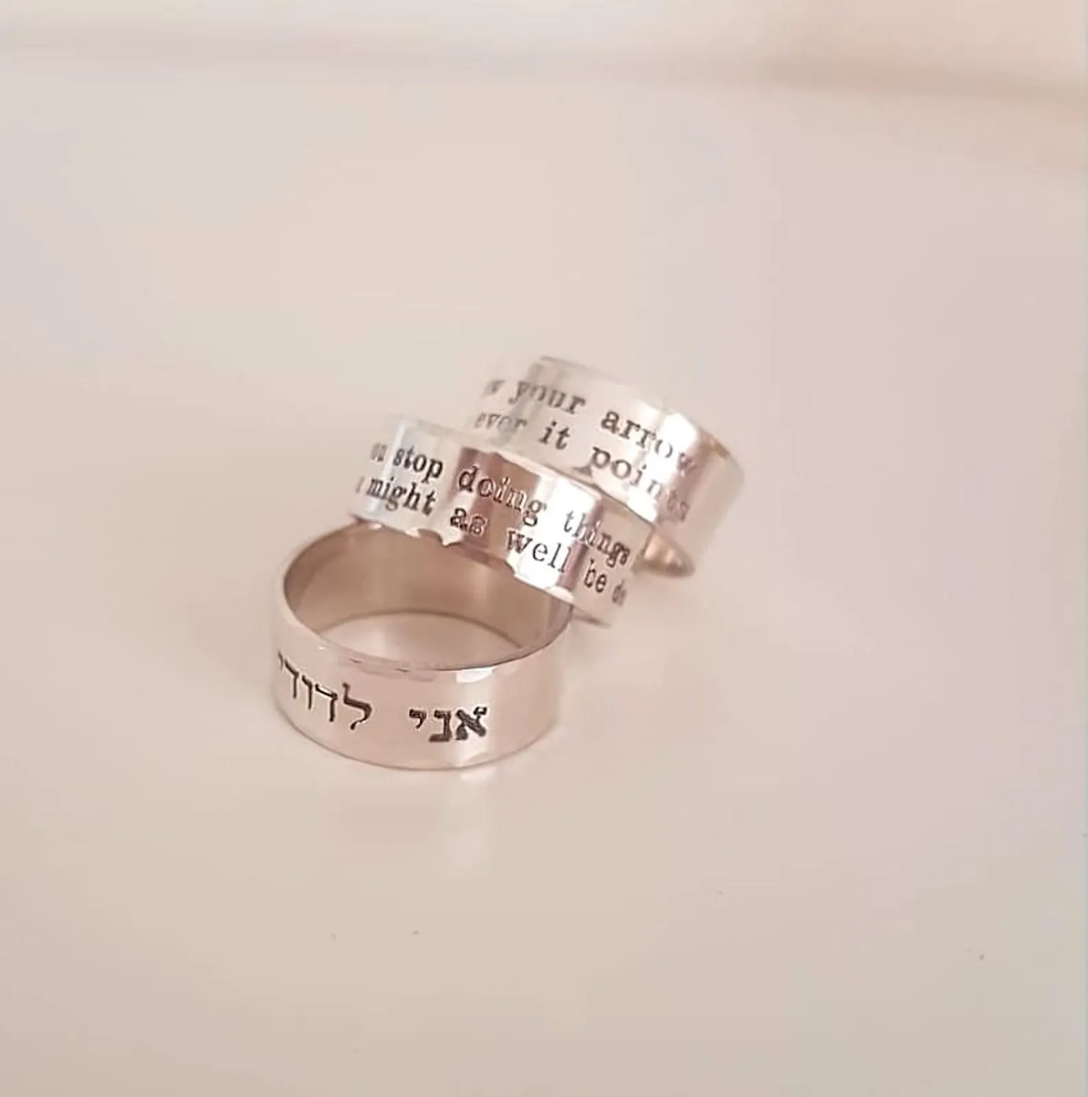 Personalized Arabic Jewelry - Islamic Ring