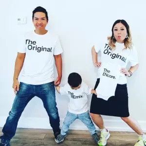 Pregnancy Announcement Shirts / The Original The Remix The Encore® (White)