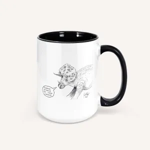 "Kubrick Staged the Moon Landing" (Conspiracy Dinos) - 15oz Coffee Mug