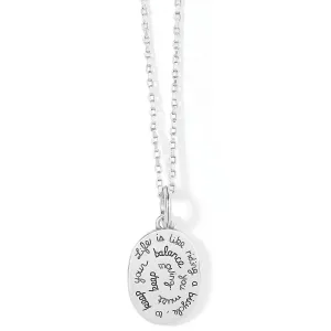 Sentiments Balance Convertible Reversible Necklace