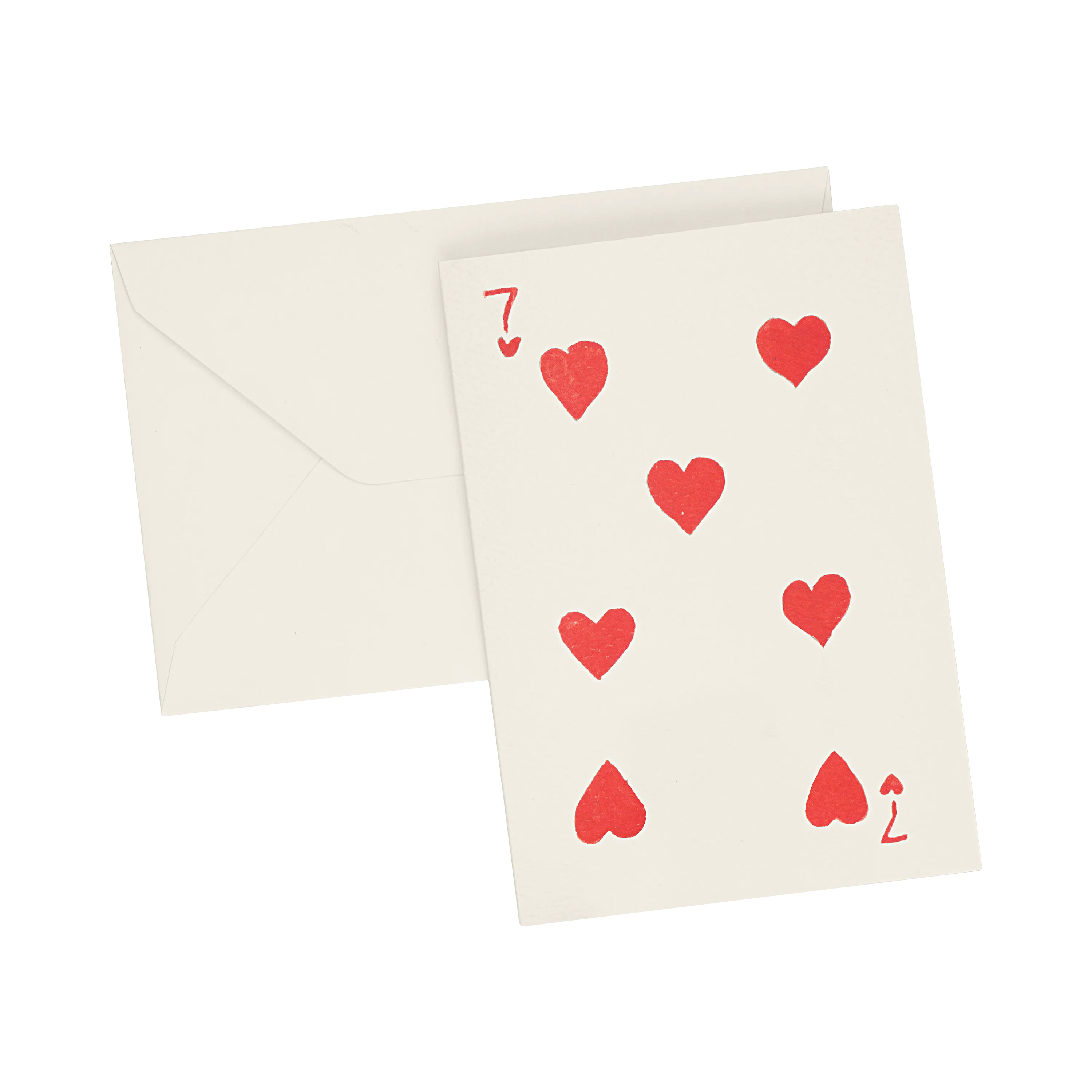 Seven of Hearts Card