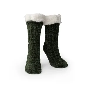 Slipper Socks - Green