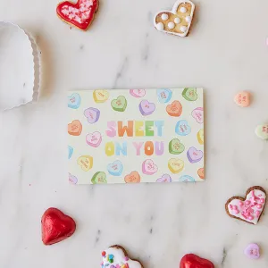 Sweet On You Greeting Card