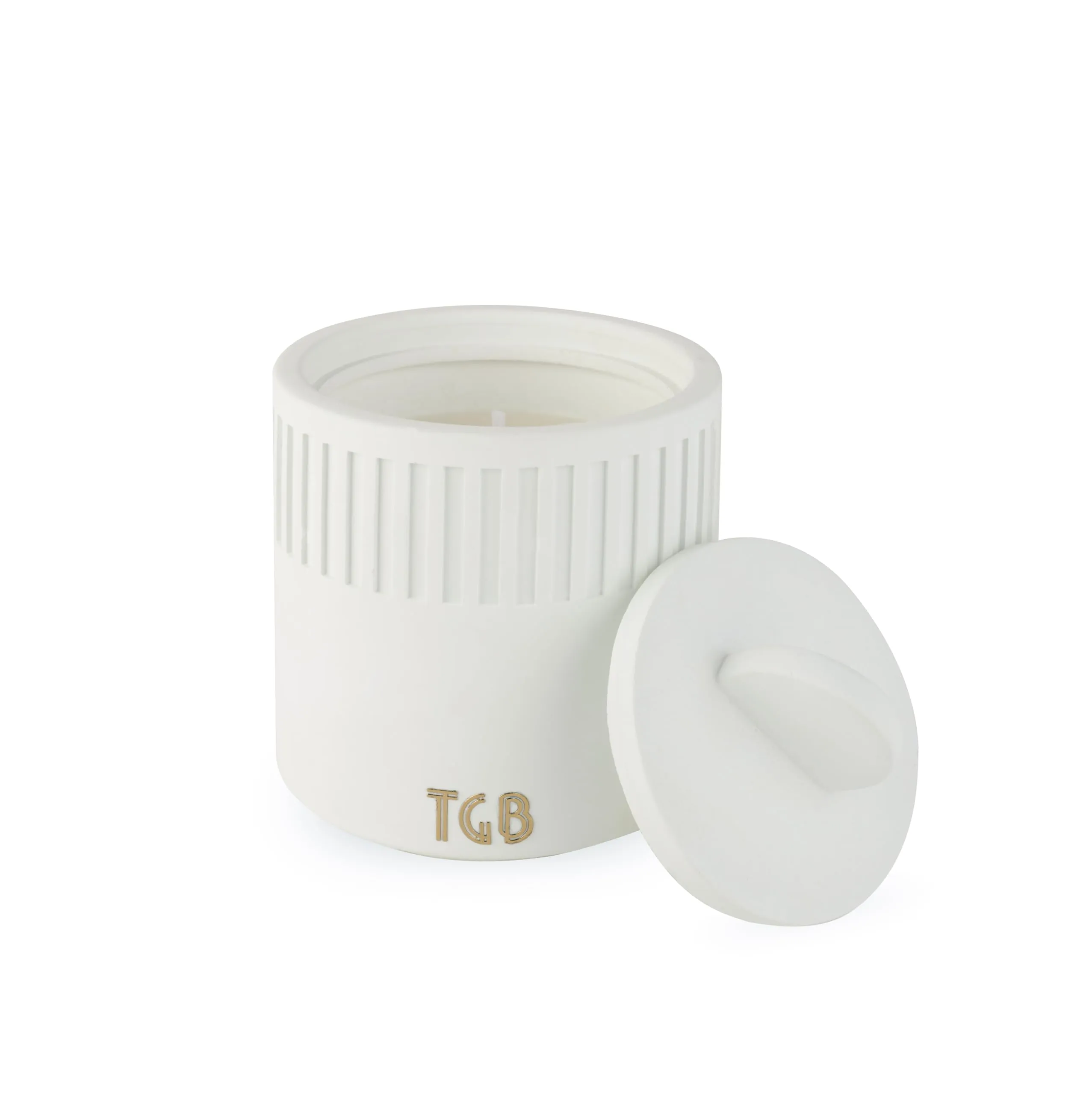 TGB-THE GREY BLEND Aesthetic Soy Wax Scented Candle with Reusable Concrete Jar and Lid | 20 Hours Burn Time | Ideal for Aromatherapy, Relaxation, Home Decor, Diwali Gifting | White Chocolate Scent