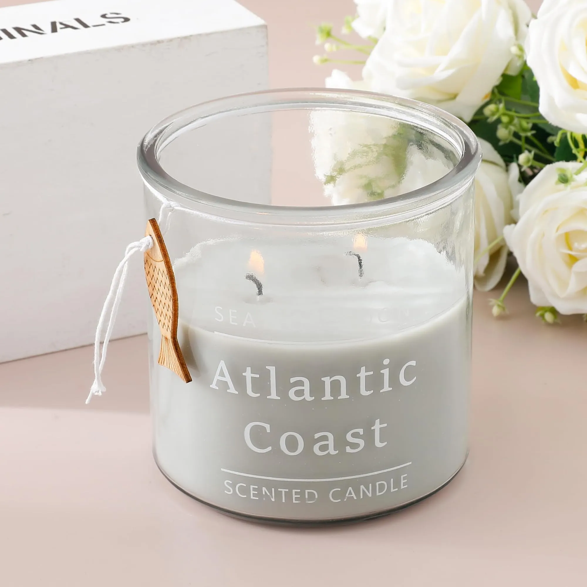 The Better Home Scented Candles for Gifting | 33 Hrs Burn Time | Aromatherapy Soy Wax Candles for Home Decor Fragrance | Aesthetic Candles for Home |Sea Anemone Algae Aroma Scented Candles for Bedroom