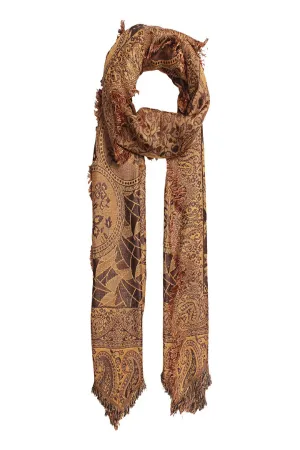 Timeless Elegance Paisley Jacquard Scarf